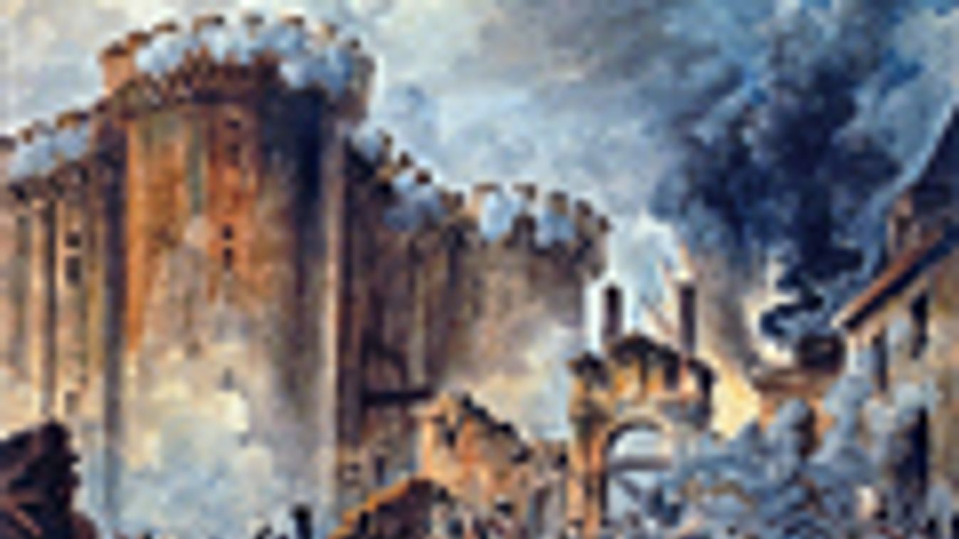 A Bastille ostroma, Jean-Pierre Houël festményén