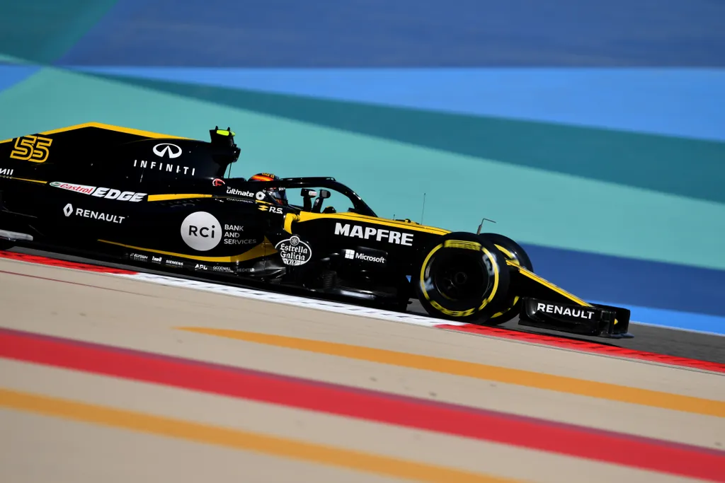 A Forma-1-es Bahreini Nagydíj szombati napja, Carlos Sainz, Renault Sport Racing 