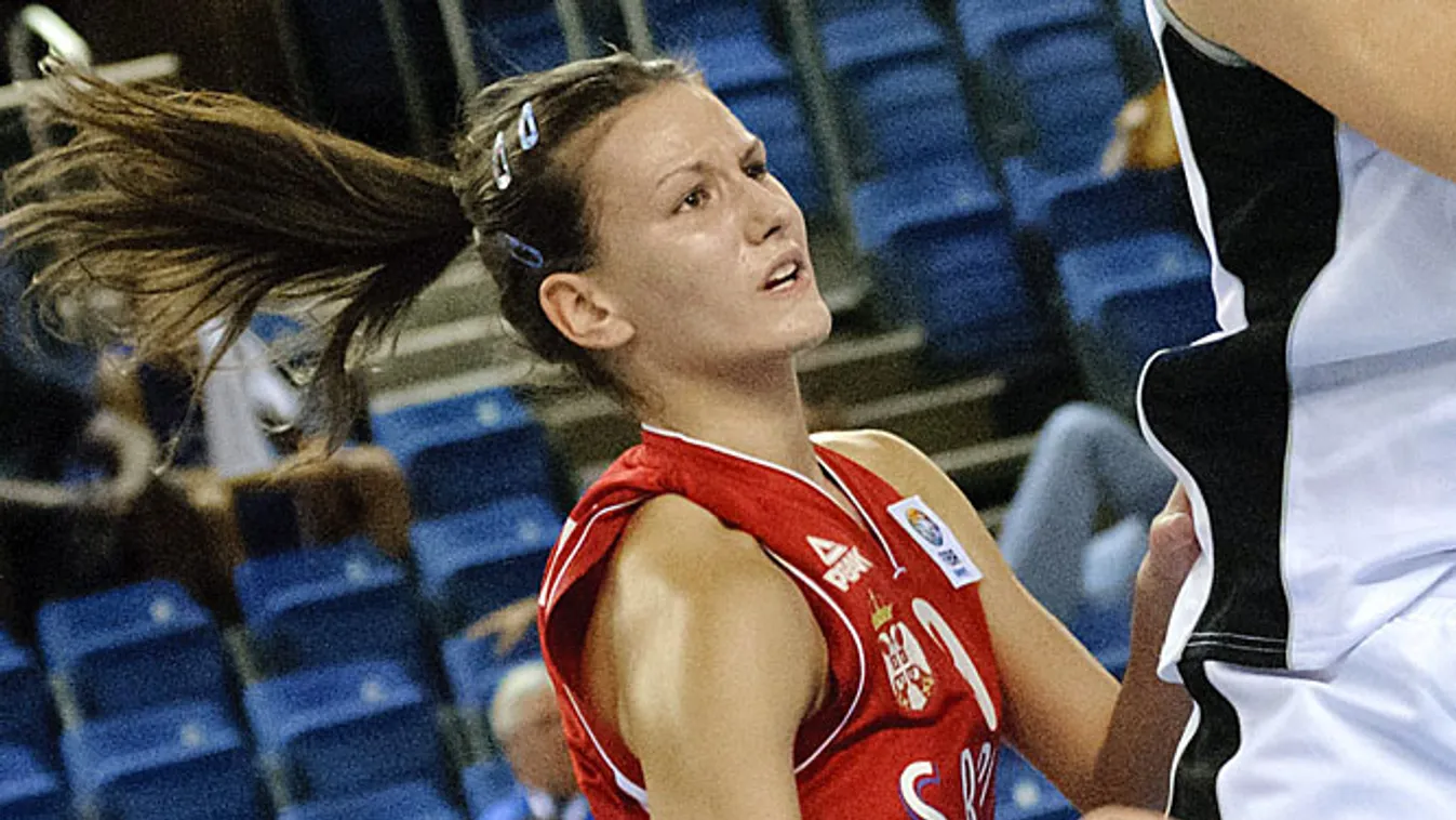 Natasa Kovacevic szerb kosárlabdázó, a Győr játékosa, u20-as Eb, 2012, Debrecen 