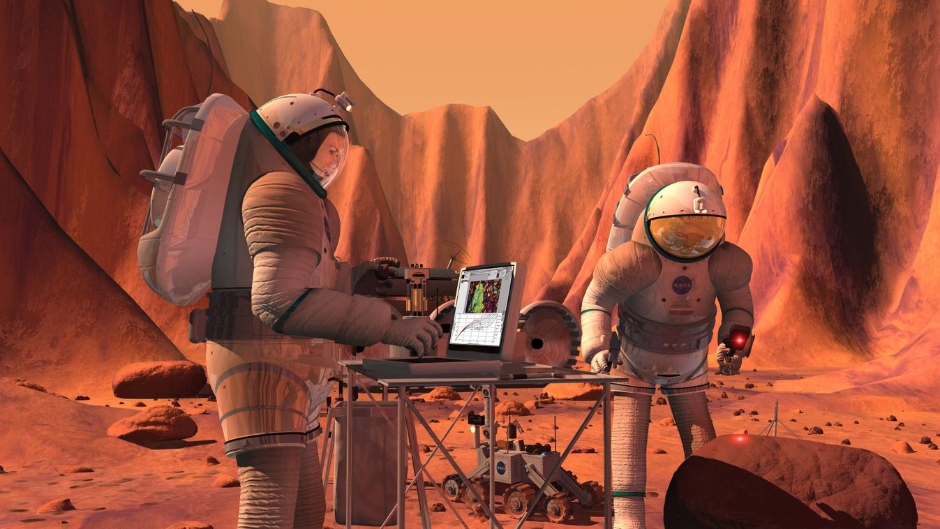 Mars-utazás, NASA, nagy sajtótájékoztató 