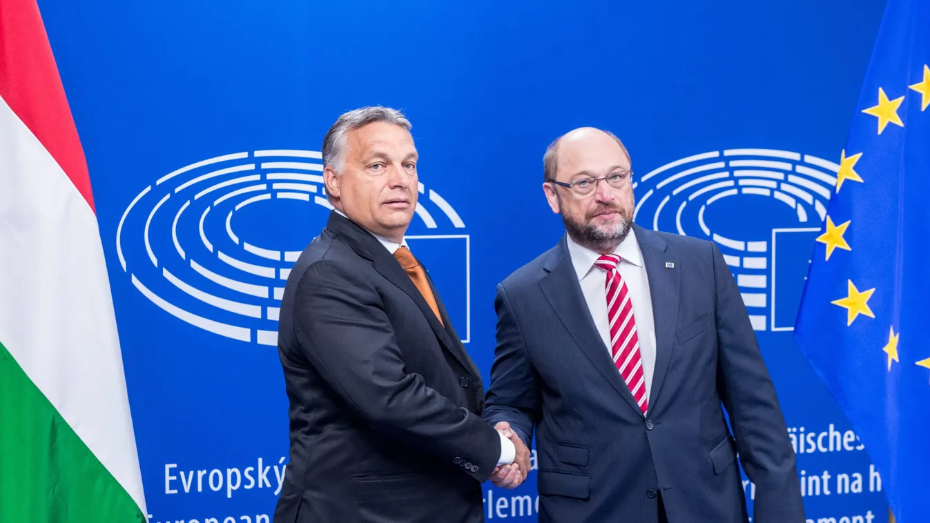 SCHULZ, Martin; Orbán Viktor 