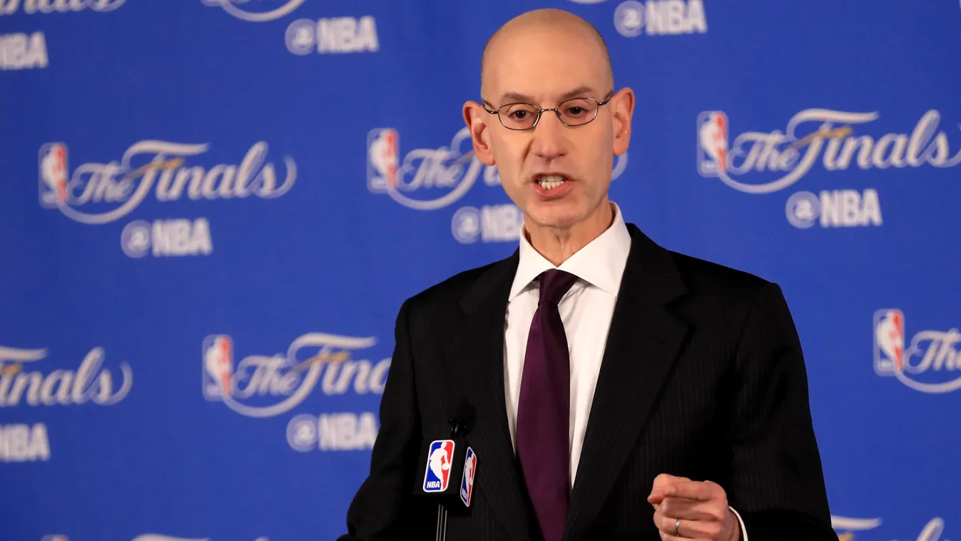 NBA Commissioner Adam Silver Press Conference GettyImageRank2 SPORT BASKETBALL NBA 