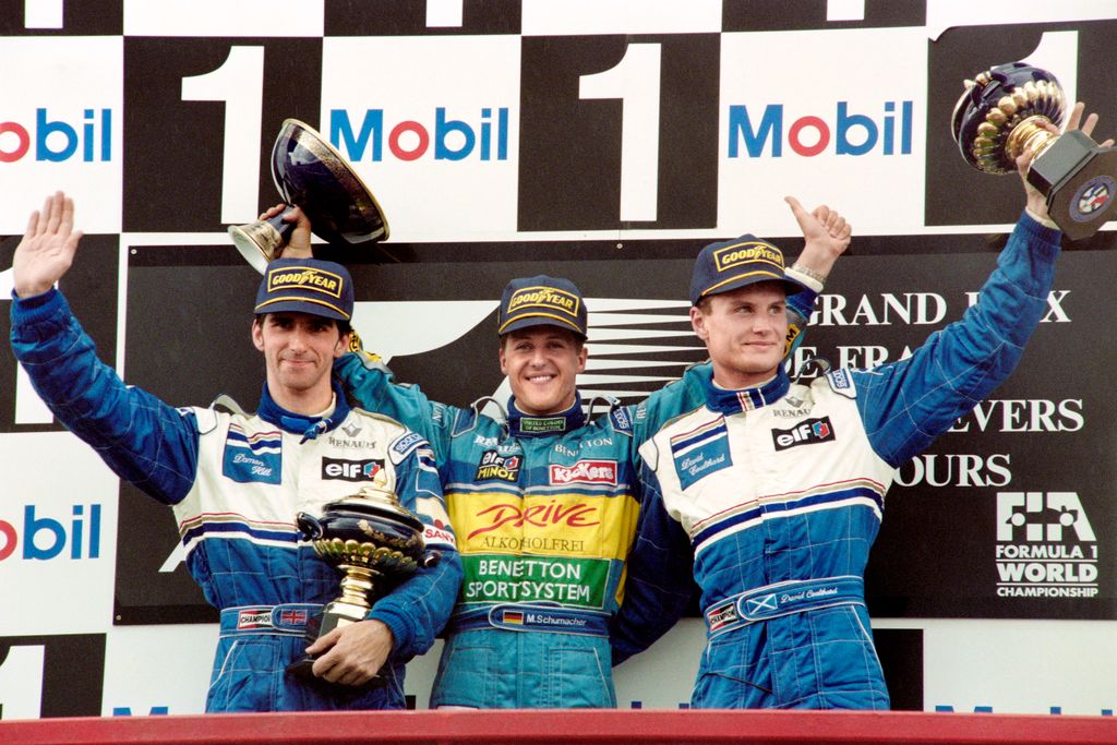 Forma-1, Michael Schumacher, Francia Nagydíj, 1995 