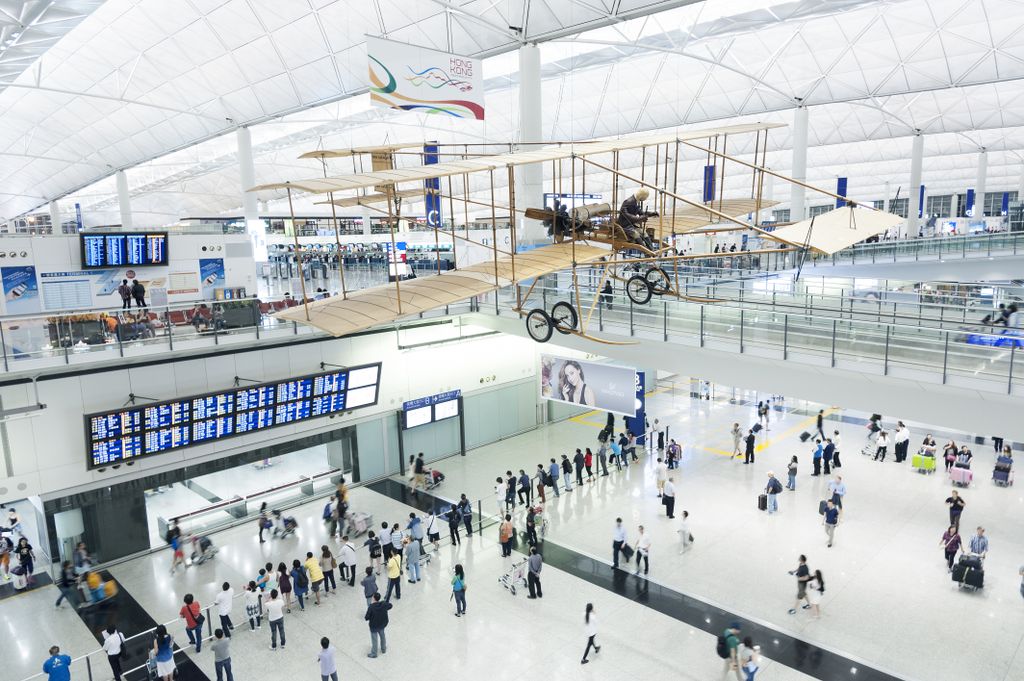 Top 10 repülőtér a világon, Hong Kong 