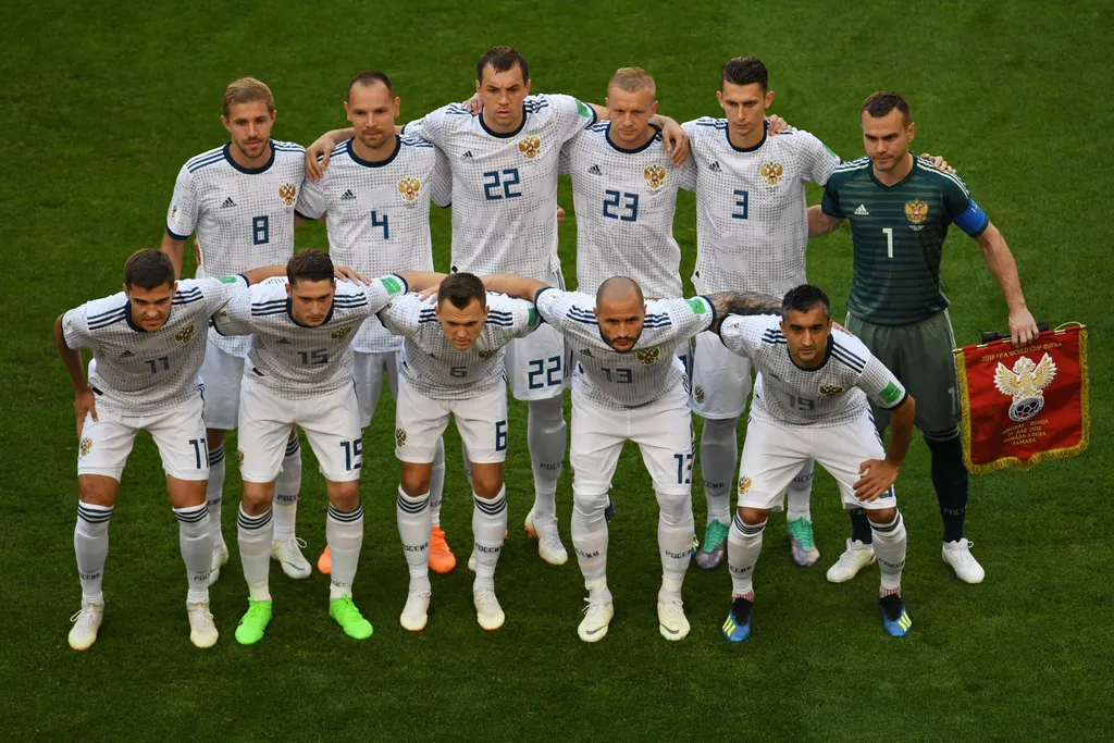 Uruguay – Oroszország, oroszországi labdarúgó-világbajnokság, A-csoport, Szamara, 2018.06.25. 