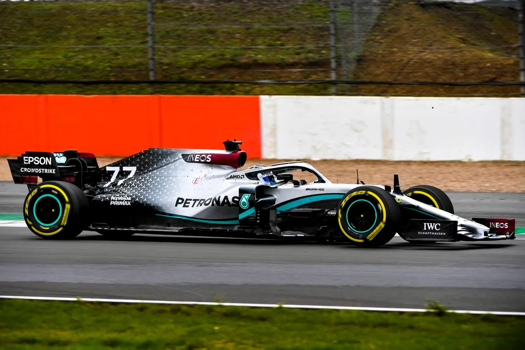 Forma-1, Valtteri Bottas, Mercedes W11, Silverstone 