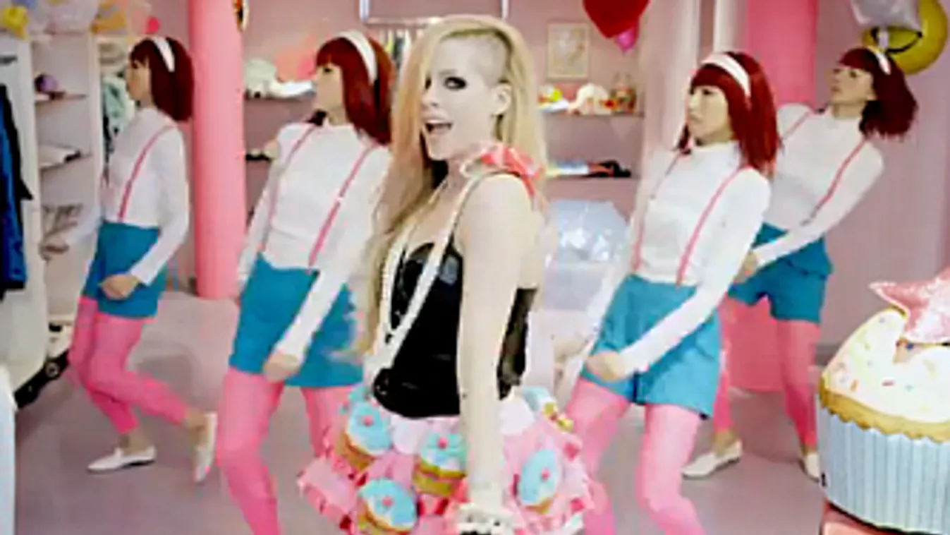 Avril Lavigne, Hello Kitty, videoklip 
