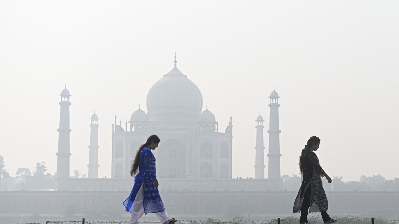 szmog, légszennyezés, környezetszennyezés, India, galéria 