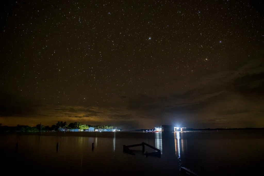 Catatumbói villámlás, Maracaibo-tó 