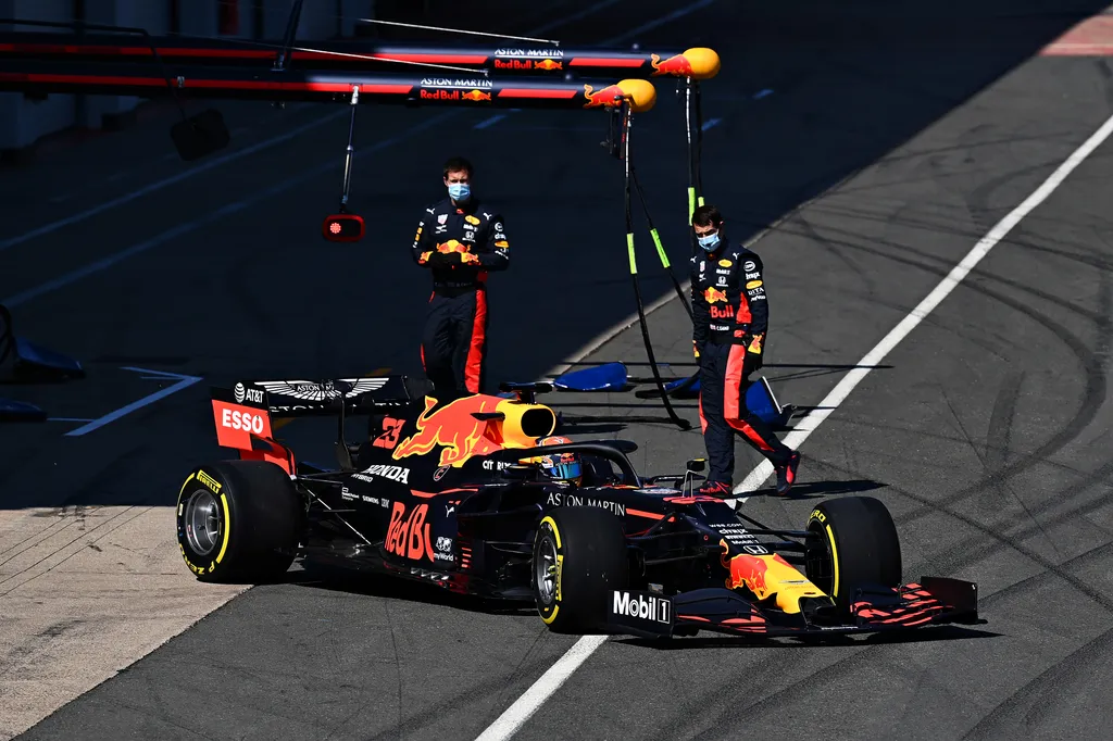 Forma-1, Alexander Albon, Red Bull Racing, Silverstone teszt 2020 