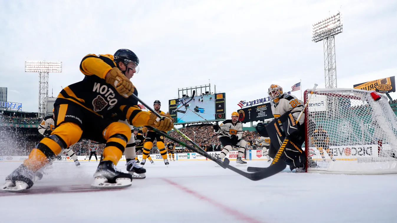 2023 Discover NHL Winter Classic - Pittsburgh Penguins v Boston Bruins GettyImageRank2 Tending USA Massachusetts Boston - Massachusetts Winter Sport Photography Pittsburgh Penguins Fenway Park National Hockey League Boston Bruins Round One 35 Hockey NHL W
