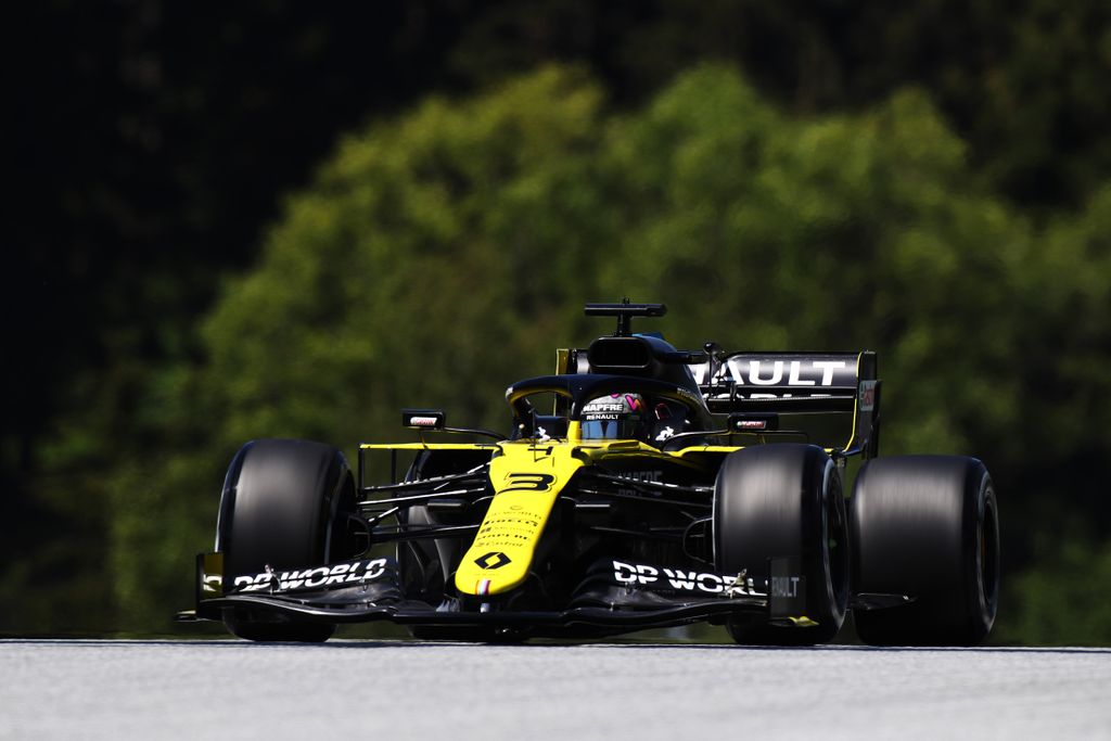 Forma-1, Daniel Ricciardo, Renault, Stájer Nagydíj 2020, péntek 