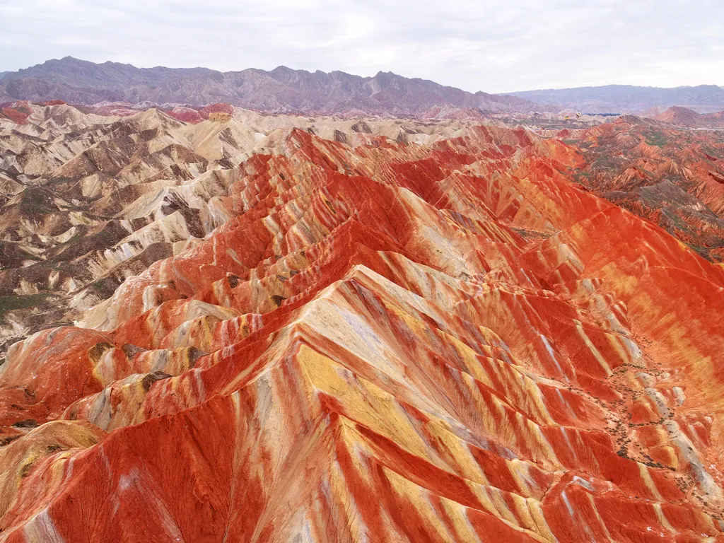 Chinese tourists damage ancient Danxia landform where dinosaurs roamed, post video to brag China Chinese Gansu Zhangye Danxia landform geological park tourist damage brag 