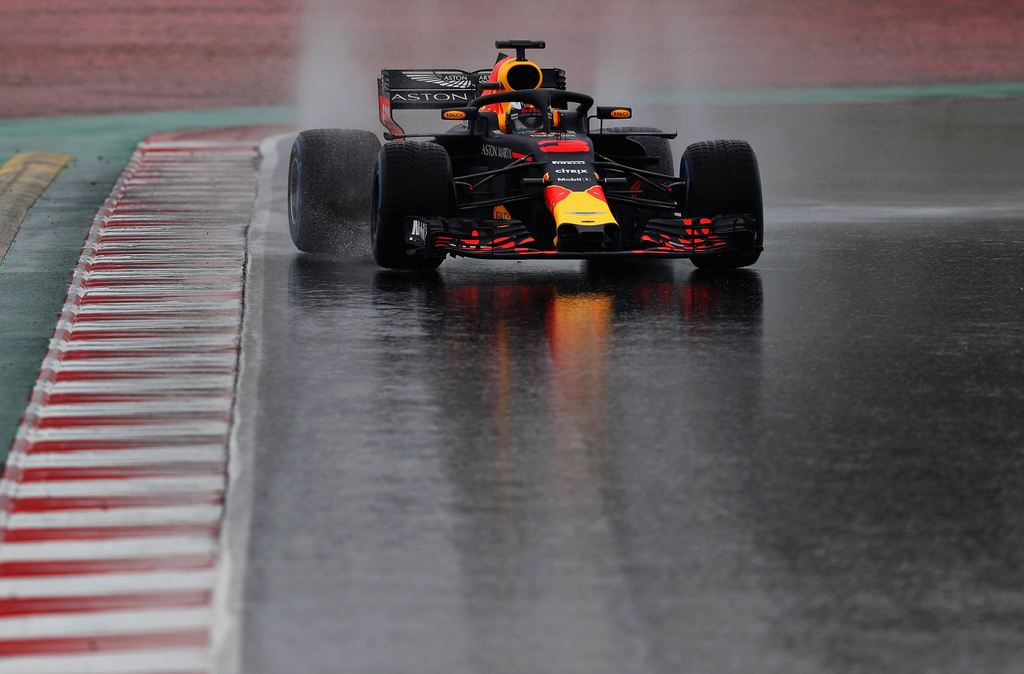 A Forma-1 előszezoni tesztje Barcelonában - 3. nap, Daniel Ricciardo, Red Bull Racing 