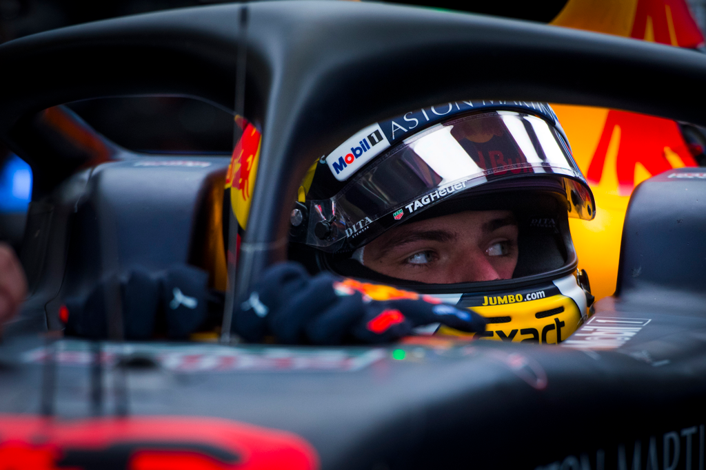 A Forma-1-es Osztrák Nagydíj pénteki napja, Max Verstappen, Red Bull 