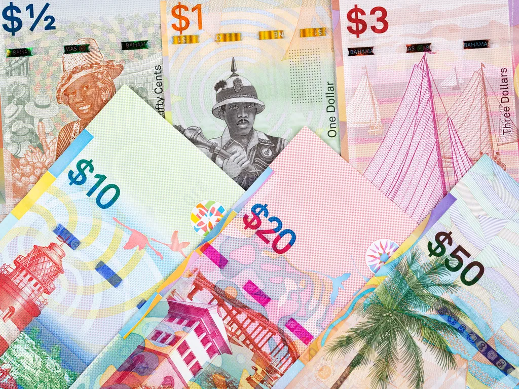 A világ 10 legerősebb fizetőeszköze, Bahamai dollár 