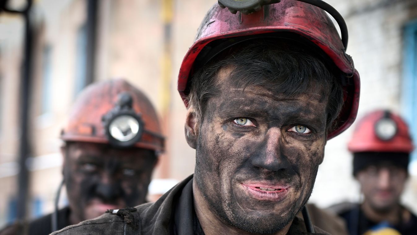 szénbányász, Donyeck 