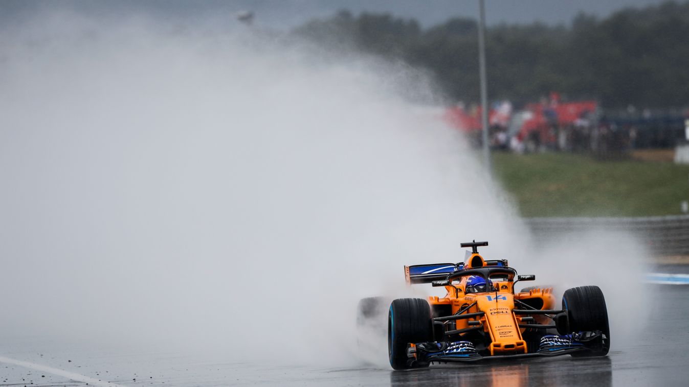 A Forma-1-es Francia Nagydíj szombati napja, Fernando Alonso, McLaren Racing 