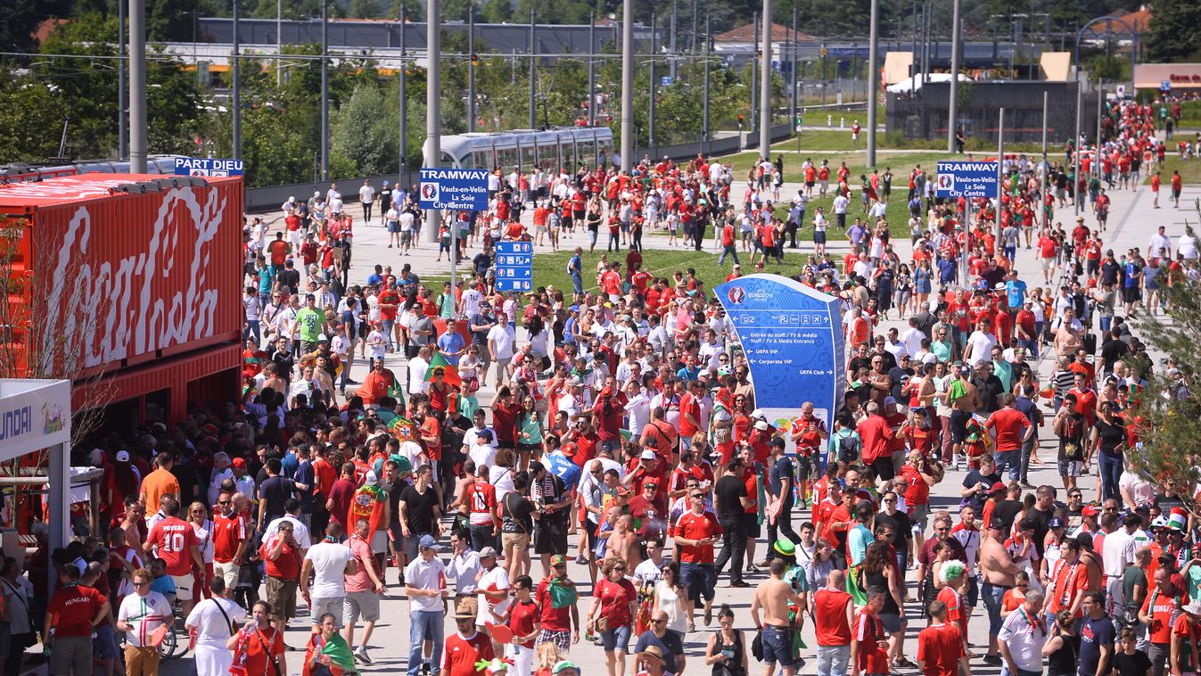 magyarország-portugália euro 2016 szurkolók stadion 