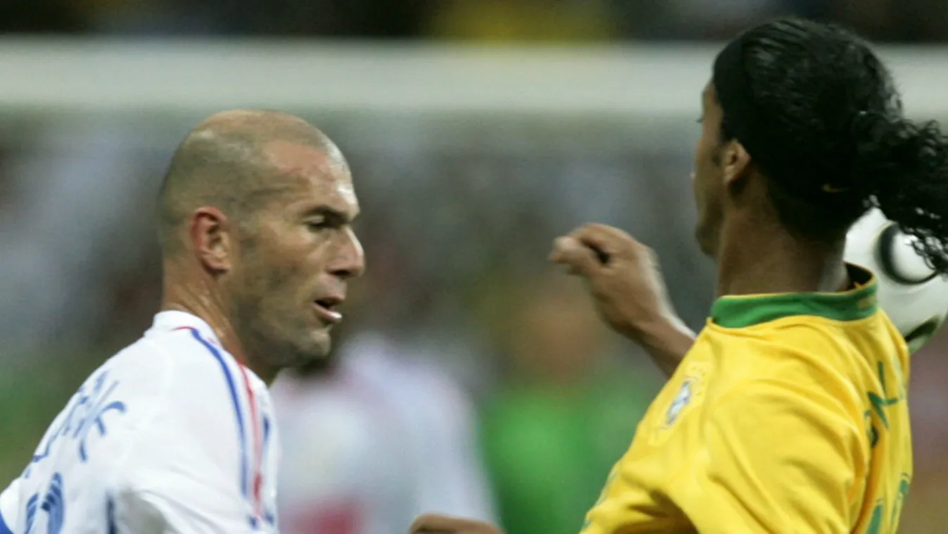 Zinedine Zidane Ronaldinho 2006-os focivébé 