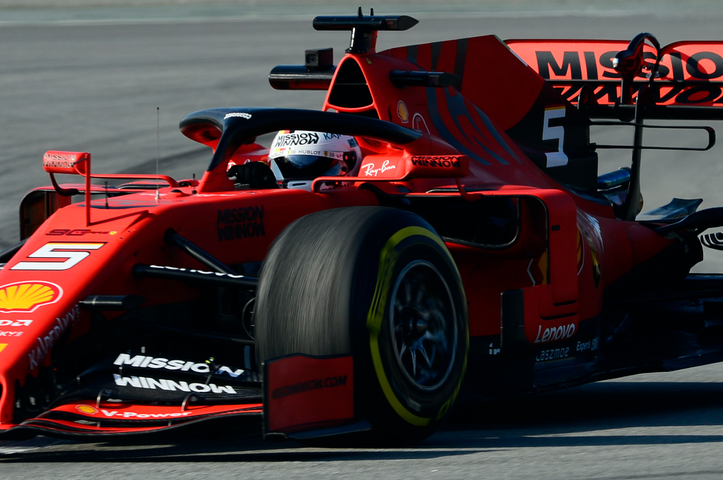Forma-1, teszt, Barcelona, 8. nap, Sebastian Vettel, Scuderia Ferrari 