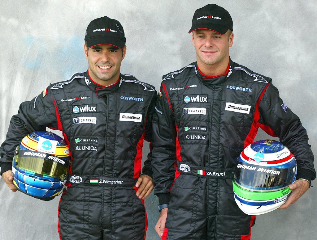 Forma-1, Baumgartner Zsolt, Gianmaria Bruni, Minardi-Cosworth 