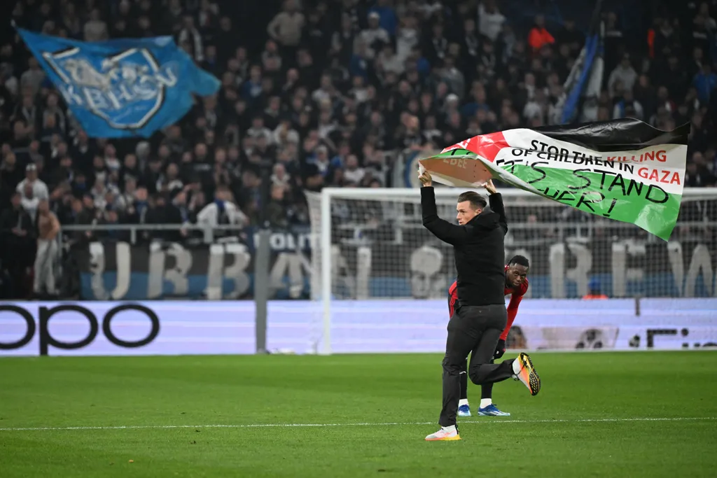 FC Copenhagen v Manchester United FC - UEFA Champions League 2023,Copenhagen,Denmark,FC Copenhagen,Football,Manchester United Horizontal 