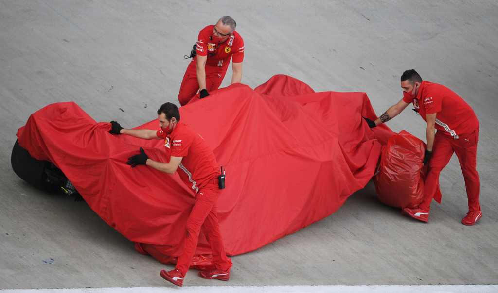 Forma-1, Orosz Nagydíj, időmérő, Sebastian Vettel, Scuderia Ferrari, baleset 