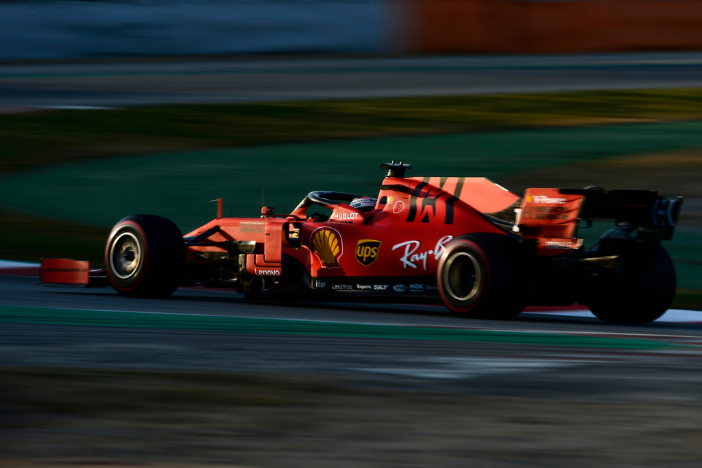 Forma-1, teszt, Barcelona, 7. nap, Charles Leclerc, Scuderia Ferrari 
