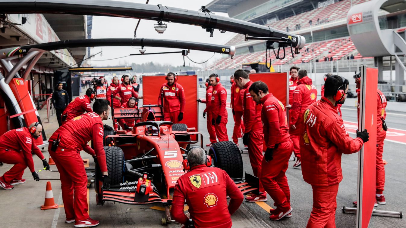 Forma-1, Sebastian Vettel, Scuderia Ferrari, Barcelona teszt 3. nap 