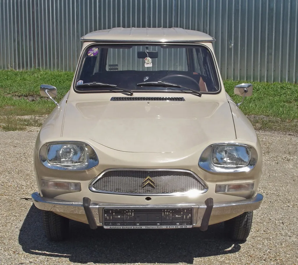 Citroen Ami 8 veteránteszt 