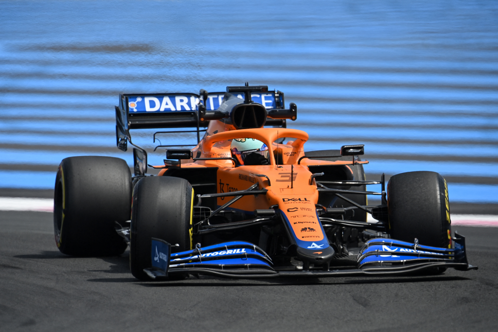 Forma-1, Daniel Ricciardo, McLaren, Francia Nagydíj 2021, péntek 