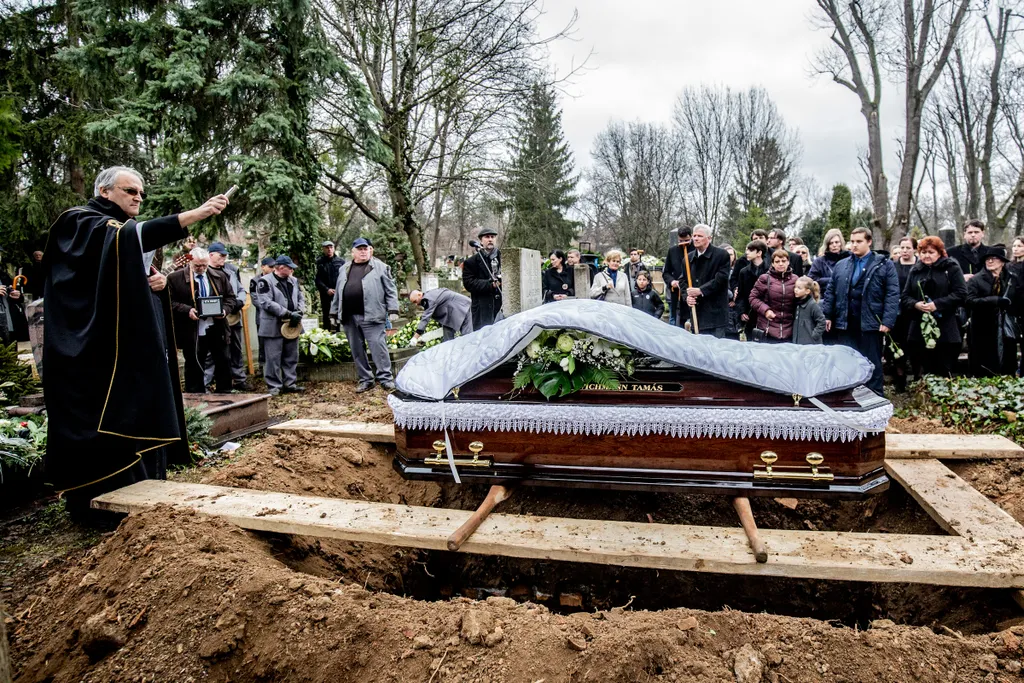 Wichmann Tamás temetése 