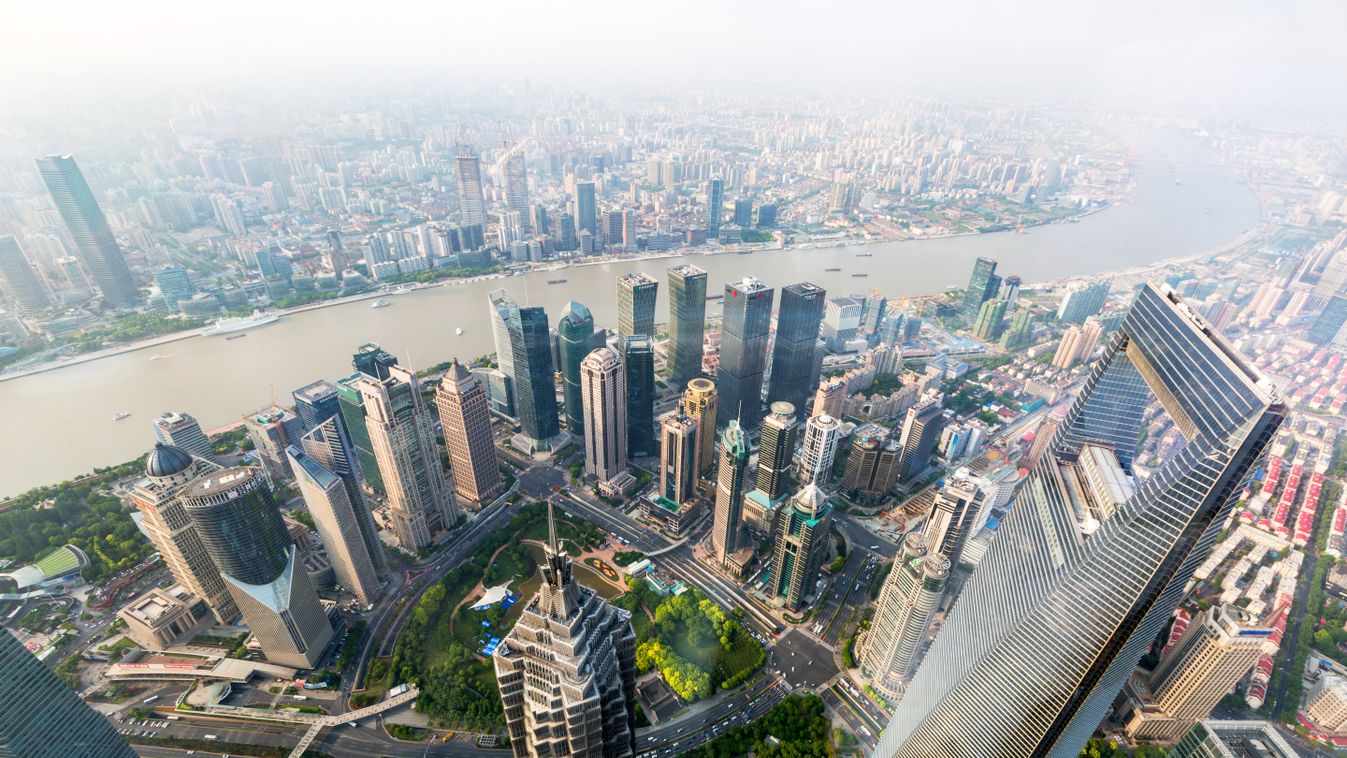 Sanghaj shanghai tower kilátás 