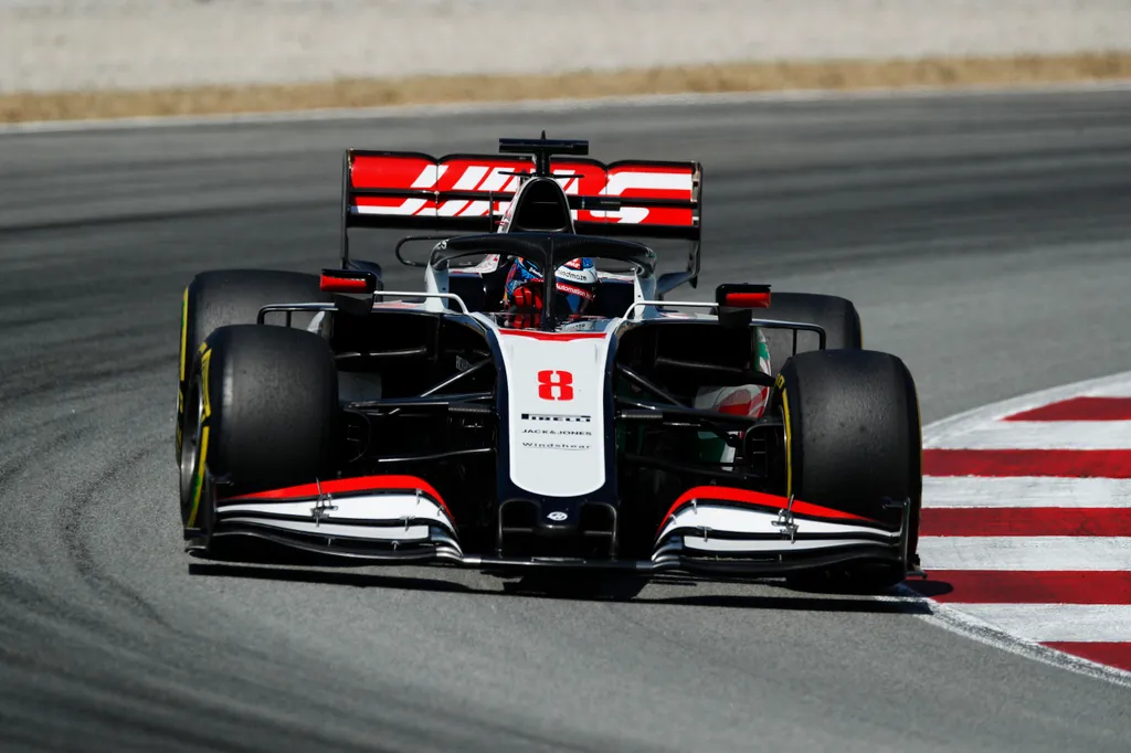 Forma-1, Spanyol Nagydíj, szombat, Romain Grosjean, Haas 