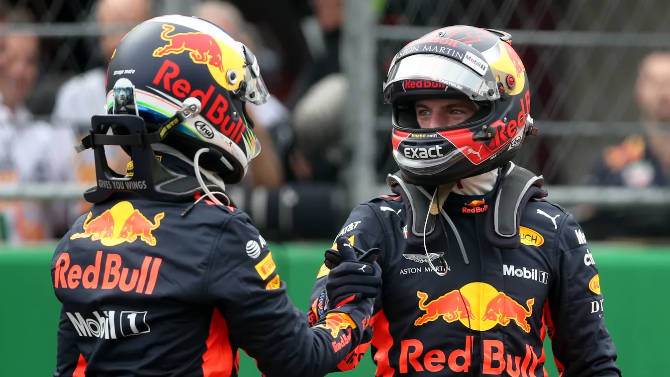 Forma-1, Mexikói Nagydíj, Daniel Ricciardo,Max Verstappen, Red Bull Racing 