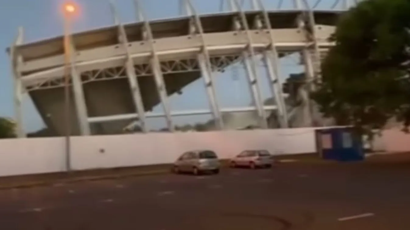 bontás nyíregyházi stadion 
