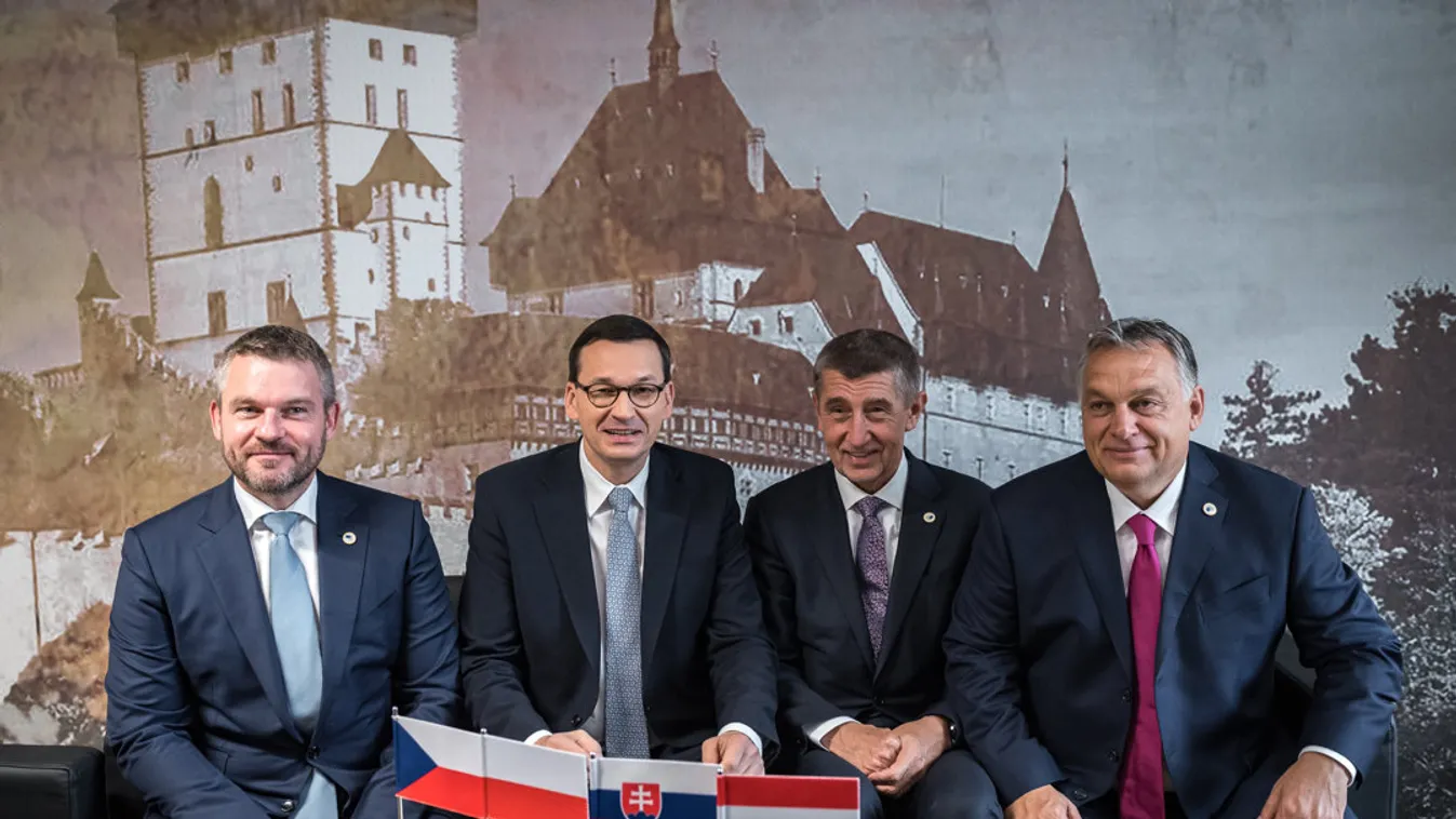 PELLEGRINI, Peter; ORBÁN Viktor; MORAWIECKI, Mateusz; BABIS, Andrej 