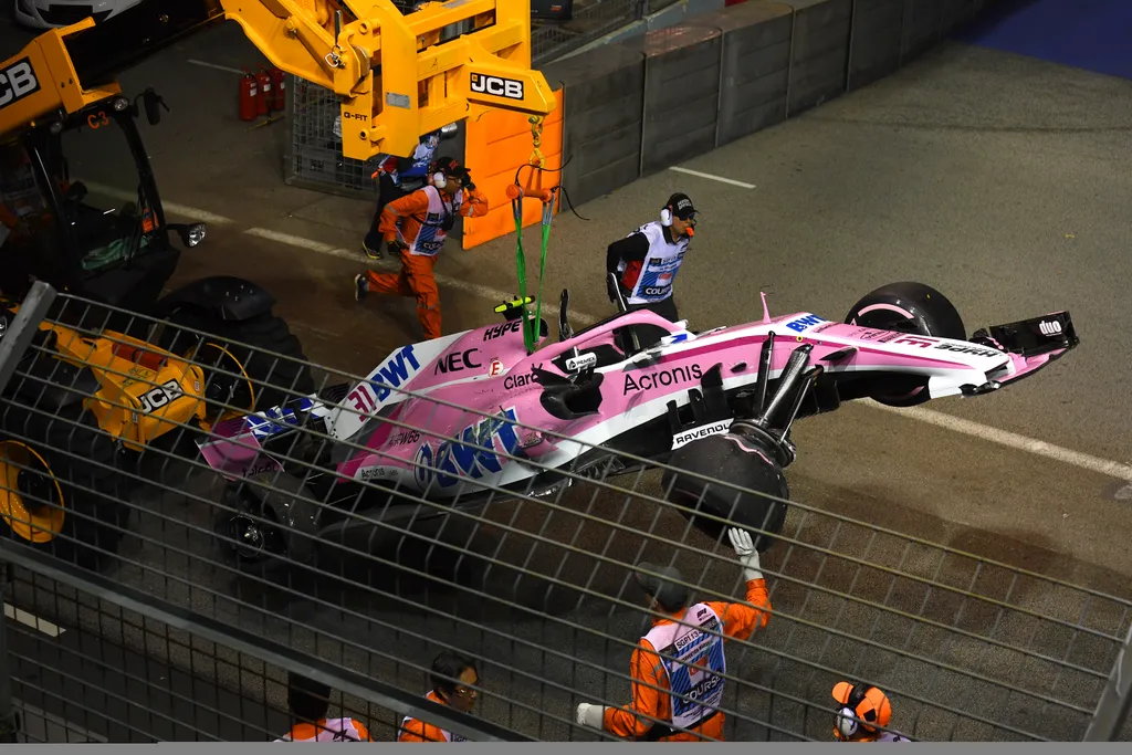 A Forma-1-es Szingapúri Nagydíj, Esteban Ocon, Force India 