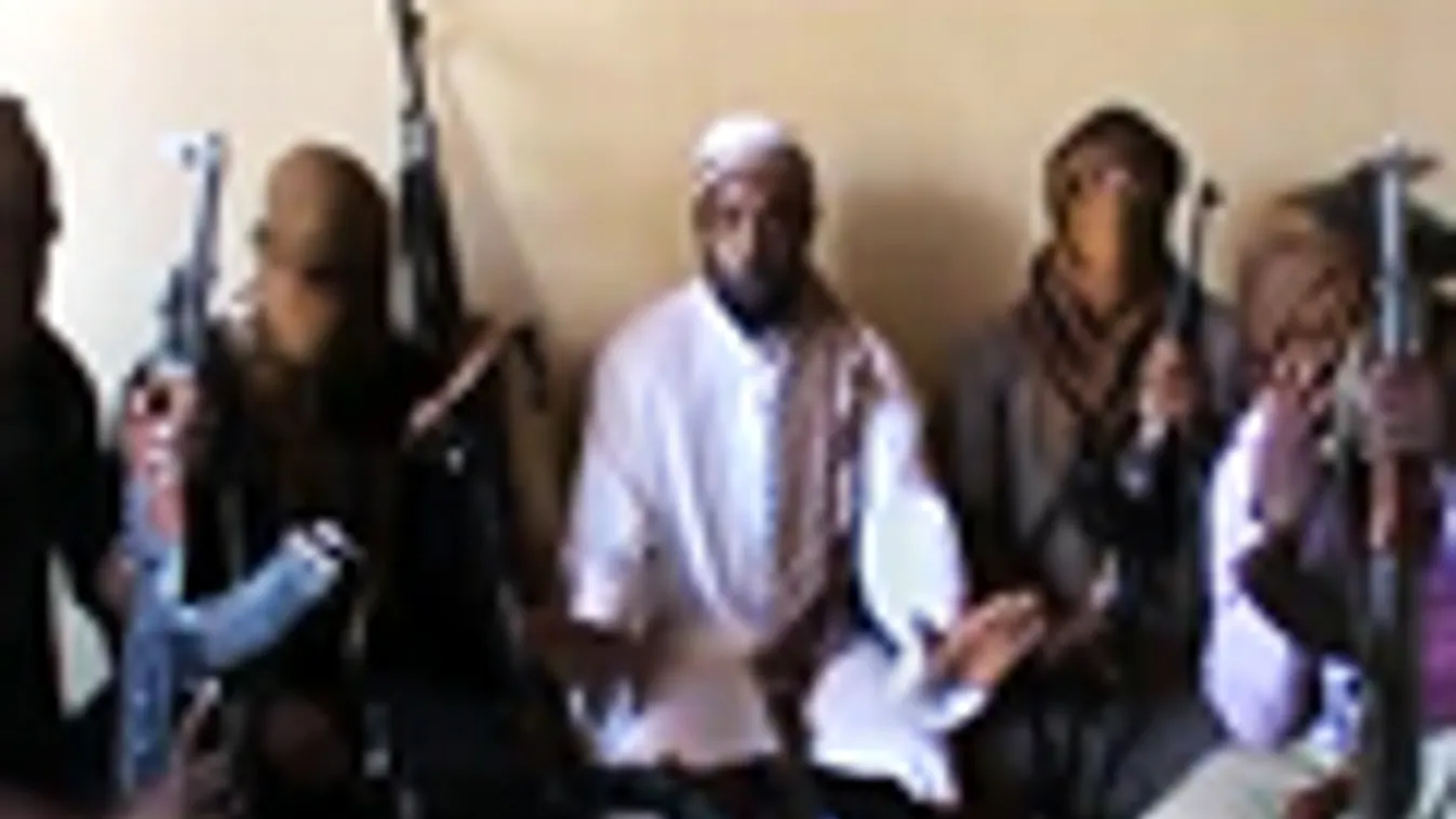 Boko Haram, nigéria gyilkos szekta, Abubakar Shekau a szekta vezetője középen, keresztény üldözés