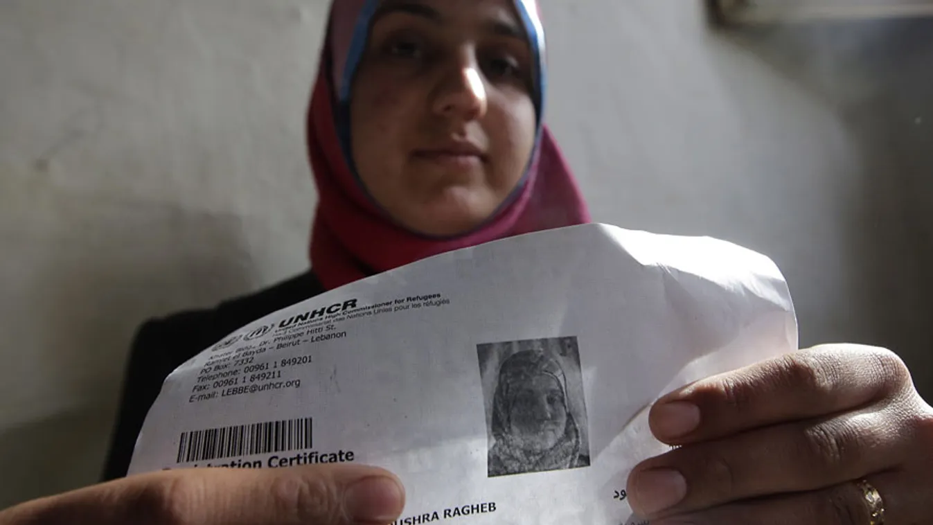 menekültek, Bushra egyike az egymillió regisztrált menekültnek a libanoni Tripoliban