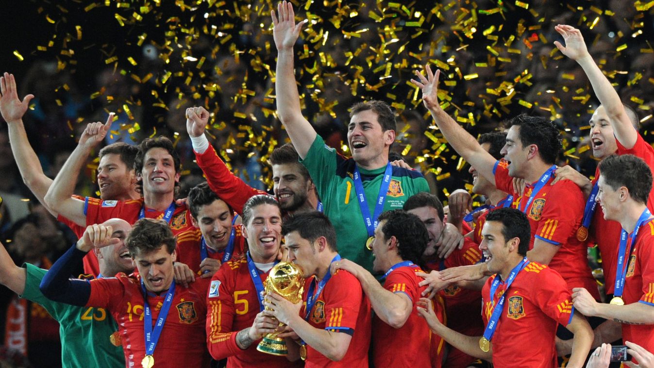 vébé győztesek, Spanyolország 2010 