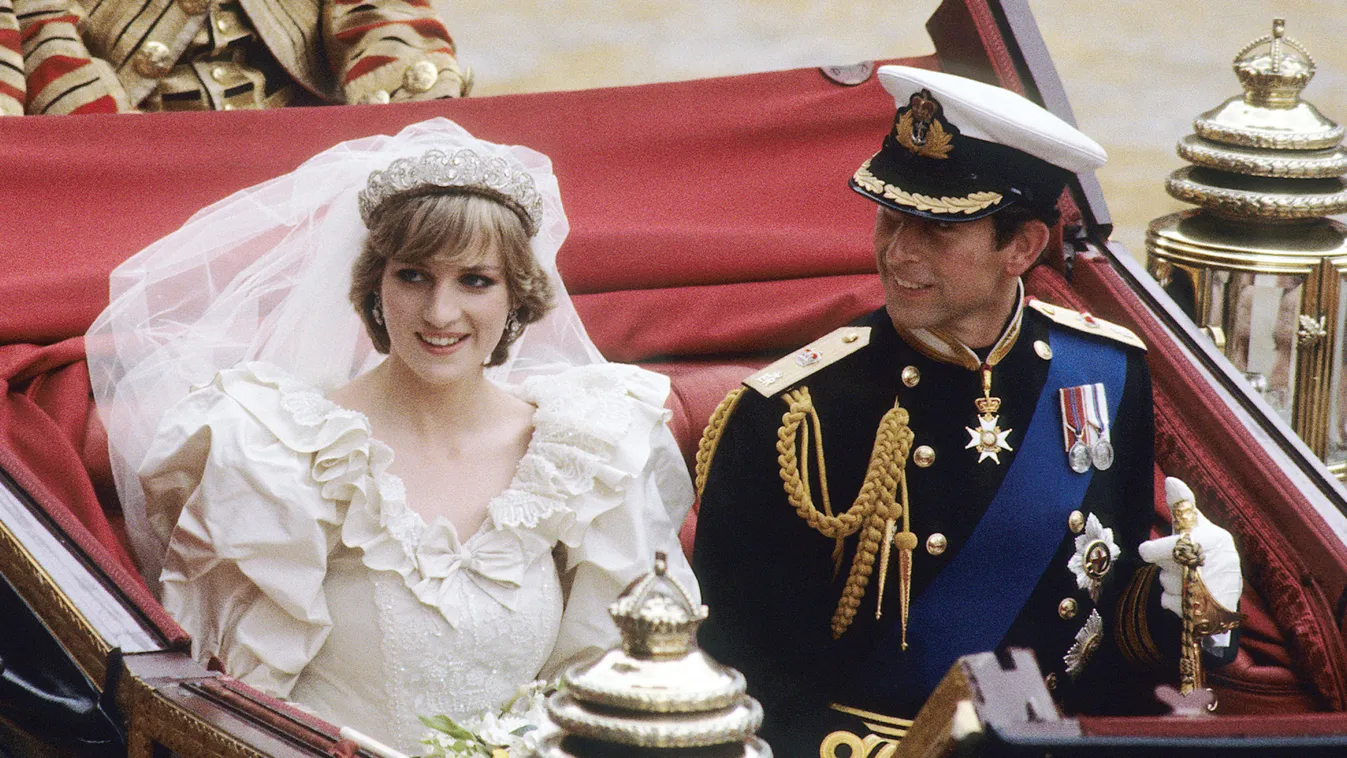 A történelem leghíresebb esküvői – így házasodott össze Lady Diana és Károly herceg 