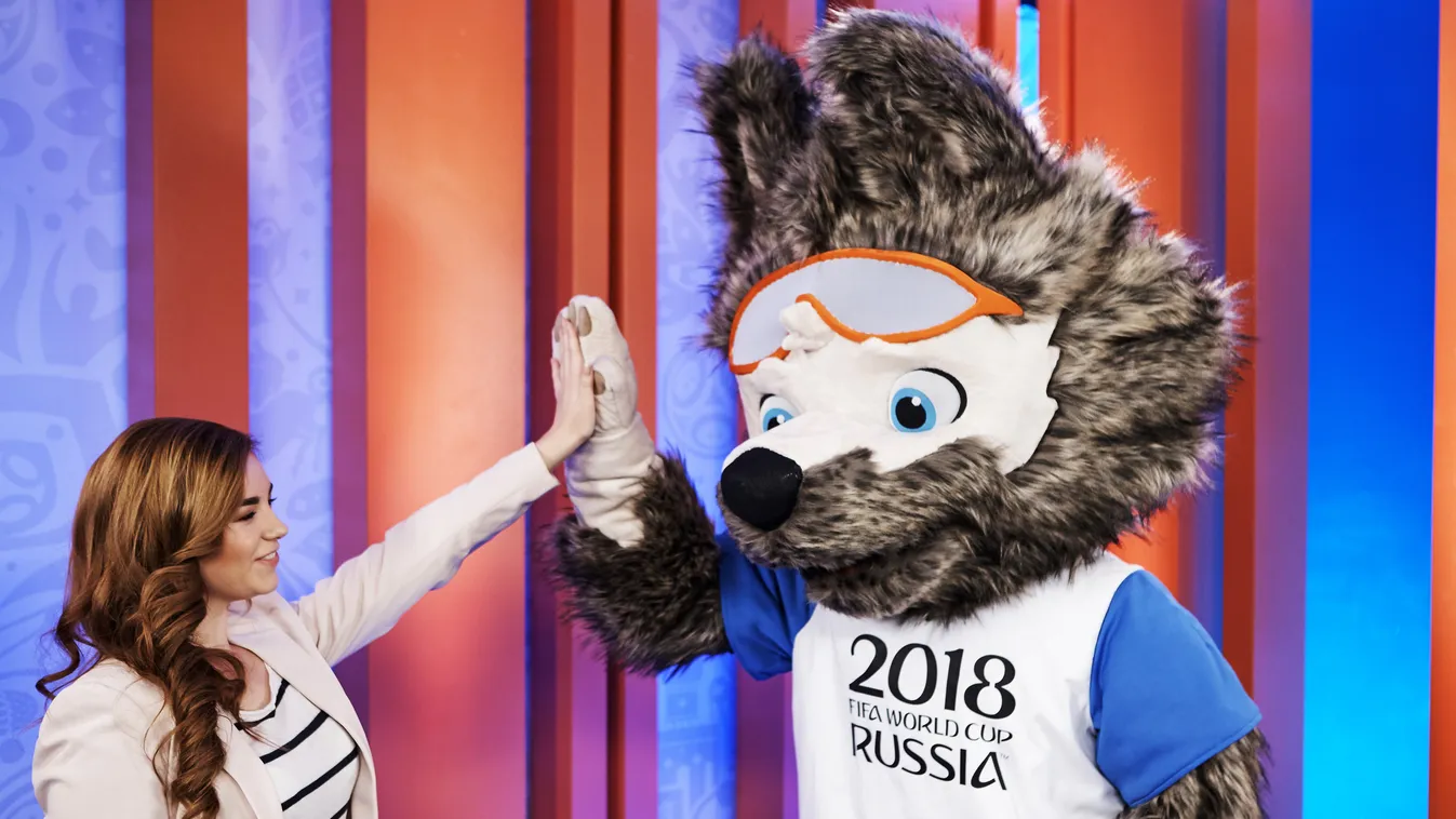 2018 FIFA World Cup mascot unveiled in Moscow cup football world student wolf soccer mascot 2018 world cup 2018 zabivaka 