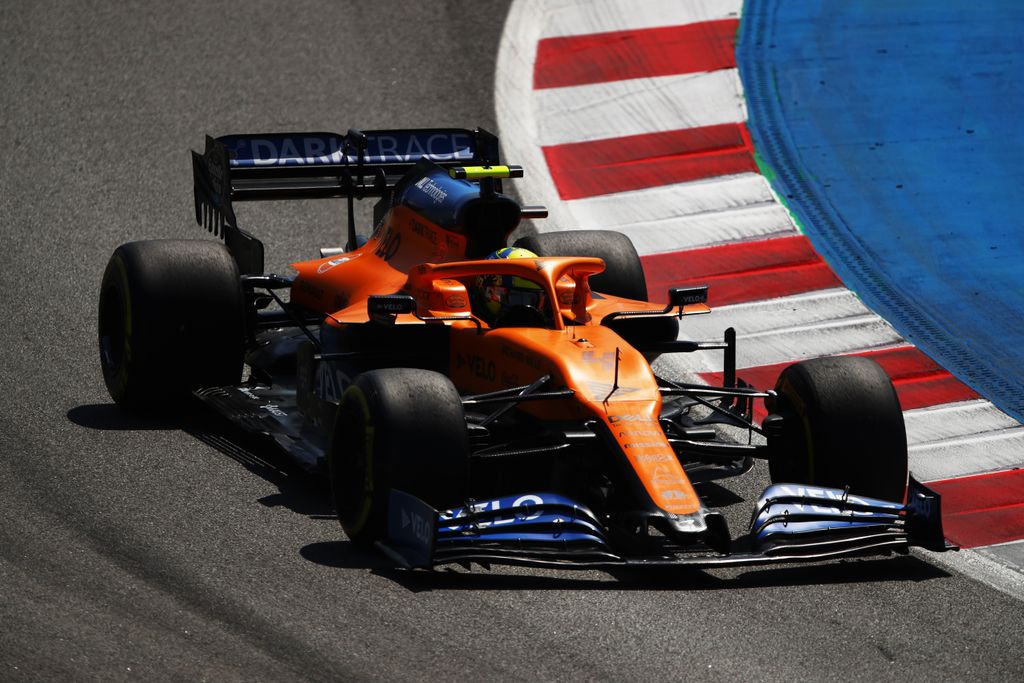 Forma-1, Lando Norris, McLaren, Spanyol Nagydíj 2020, szombat 