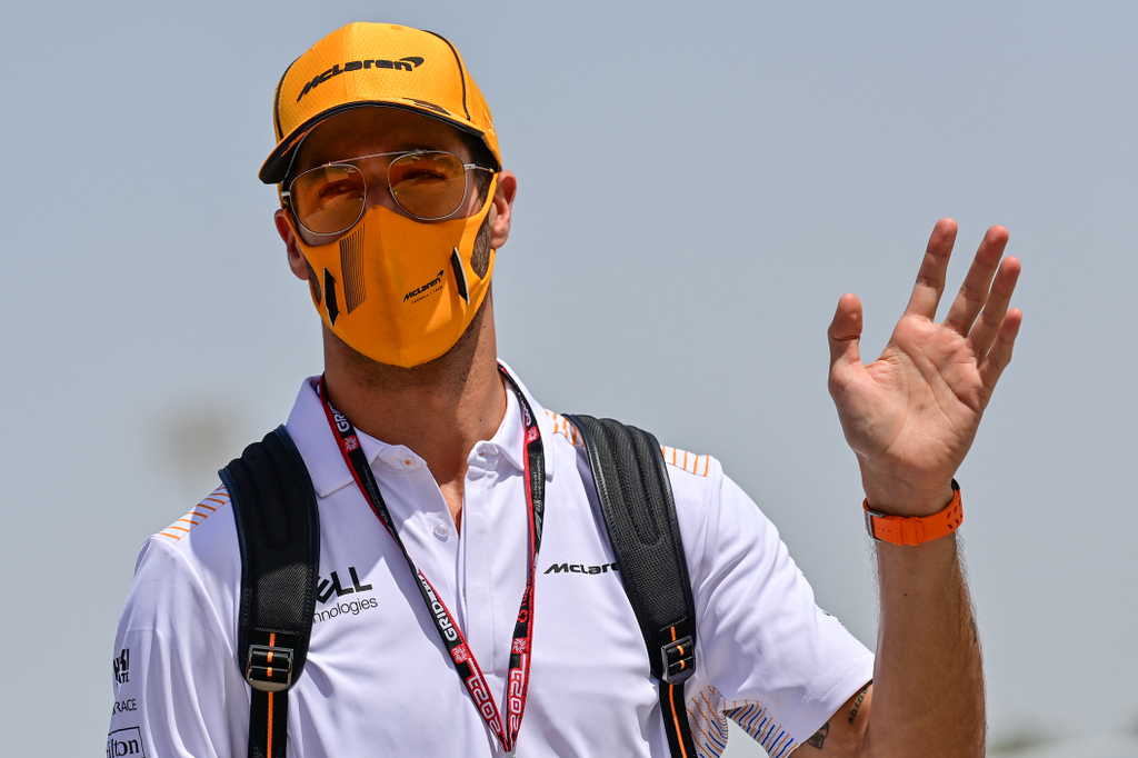 Forma-1, Daniel Ricciardo, McLaren, Bahreini Nagydíj 2021, szombat 