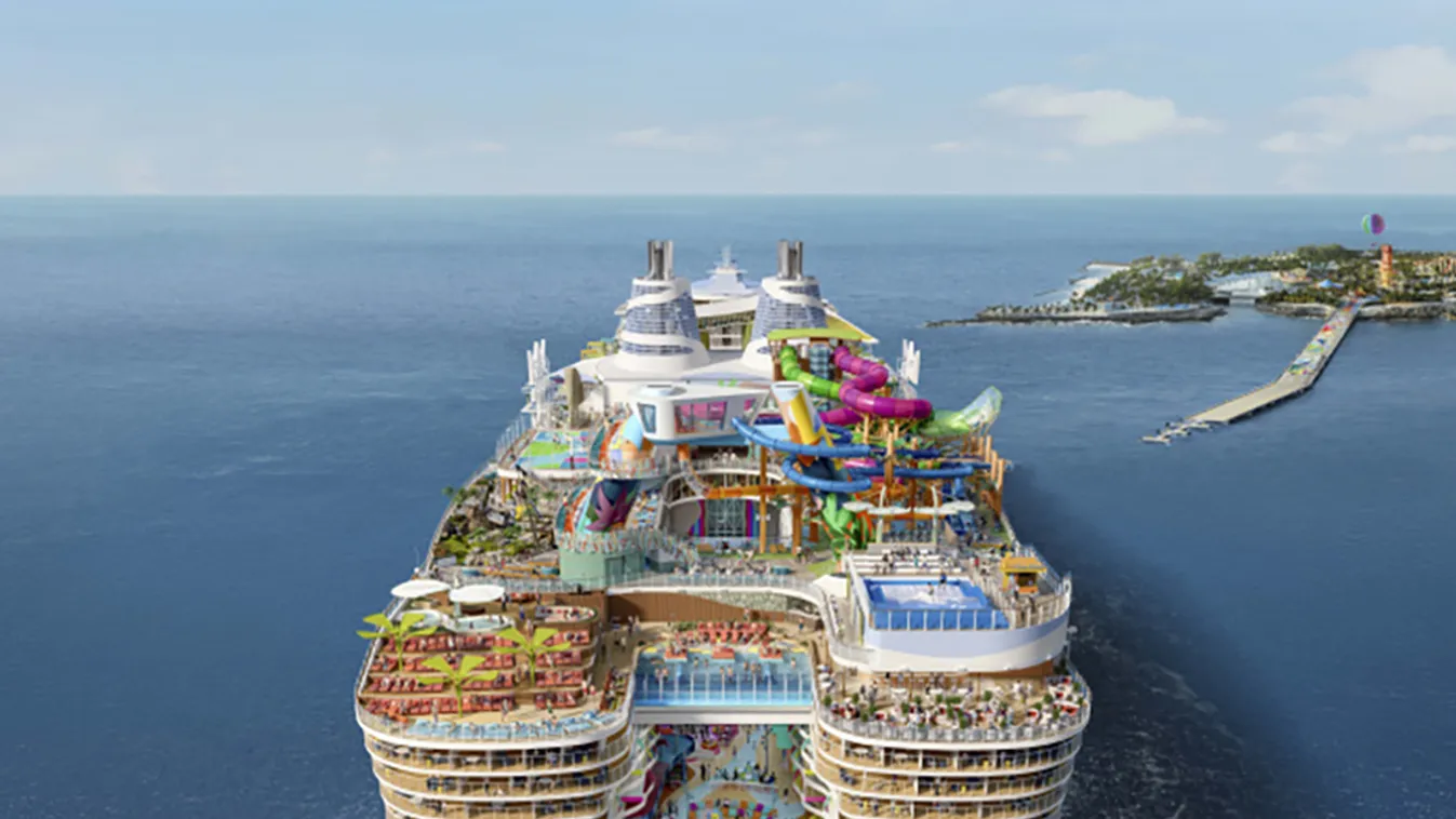 Royal Caribbean International, luxus, Icon of the Seas, hajó, 