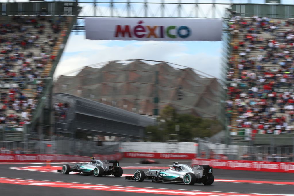 Forma-1, Nico Rosberg, Lewis Hamilton, Mercedes AMG Petronas, Mexikói Nagydíj 