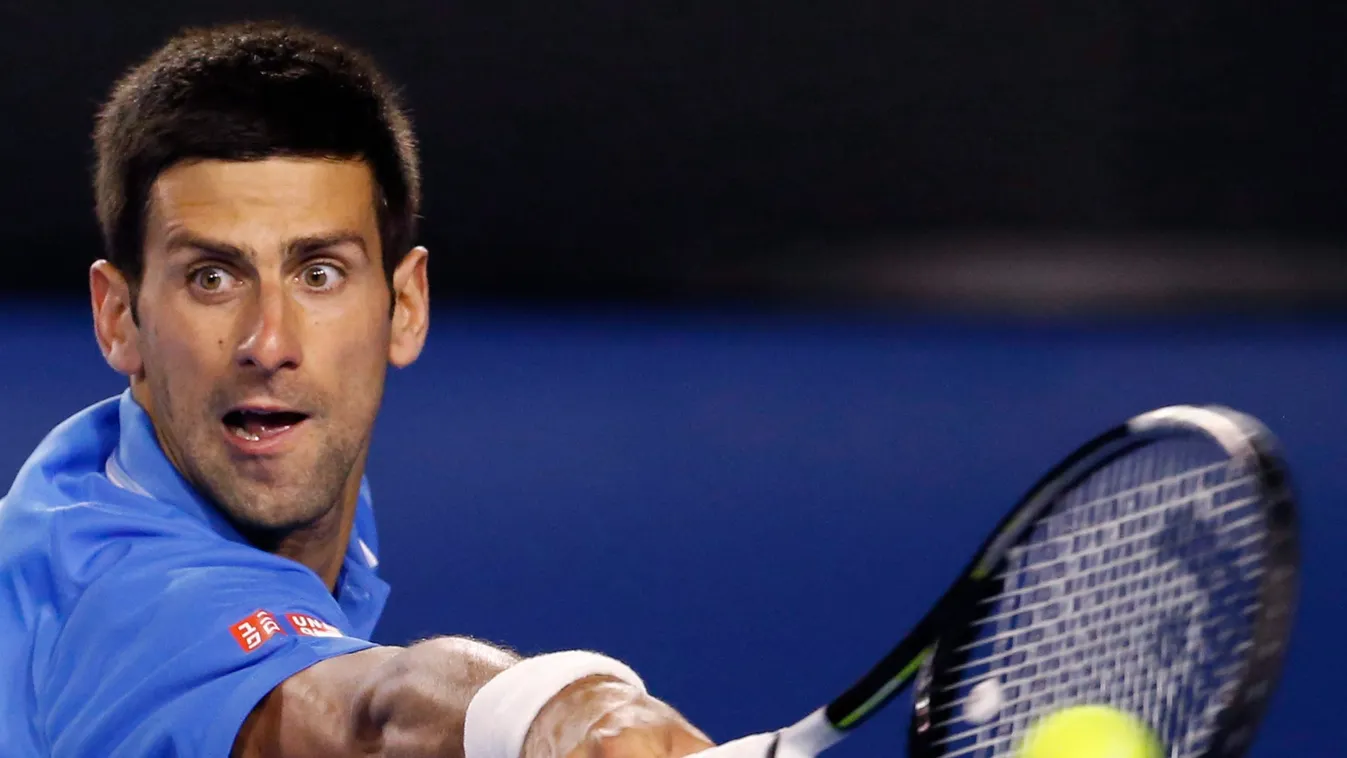 DJOKOVIC, Novak A szerb Novak Djokovic a luxemburgi Gilles Muller ellen játszik az ausztrál nyílt teniszbajnokság férfi egyesének nyolcaddöntőjében Melbourne-ben. Djokovic 6:4 7:5, 7:5 arányban győzött. 