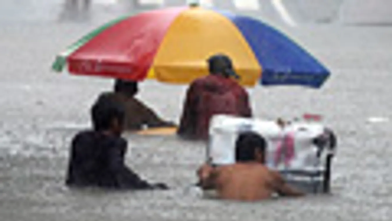 Nagy esőzések, áradás Manilában, Fülöp-szigetek